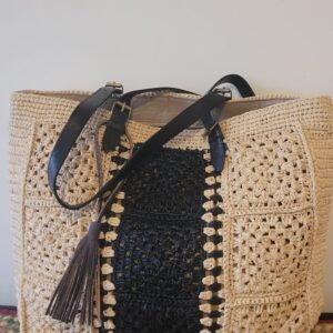 Grand cabas matières mixtes