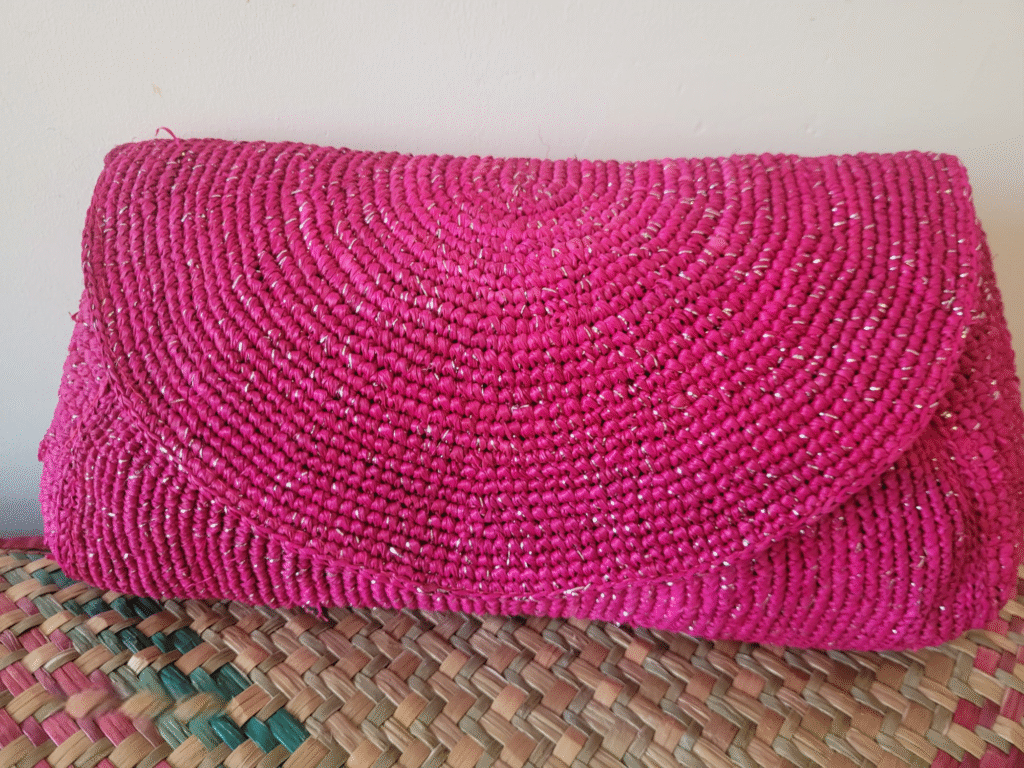 pochette fushia recto