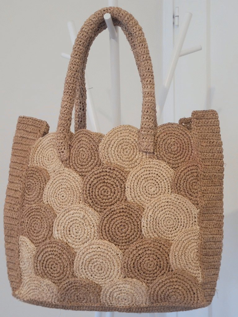 cabas beige pres