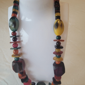 Collier perles rondes